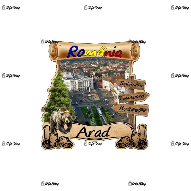 Arad romania, magnet papirus, model mgs 207